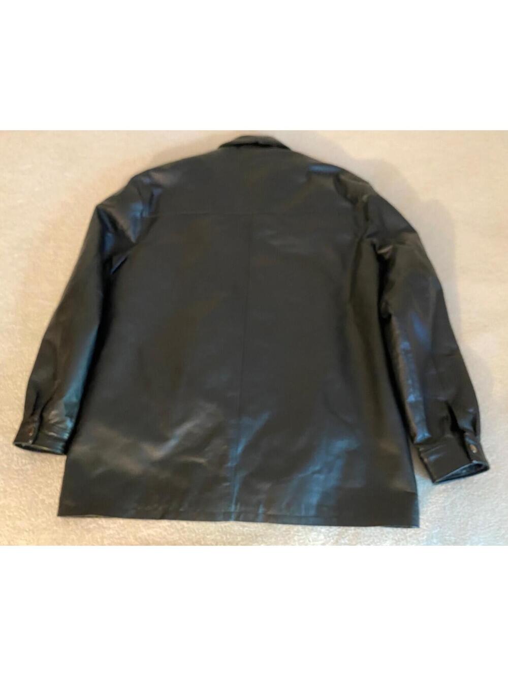 VTG Andrade World Series of Poker Leather Jacket WSOP Large Removable Lining - Picture 16 of 16